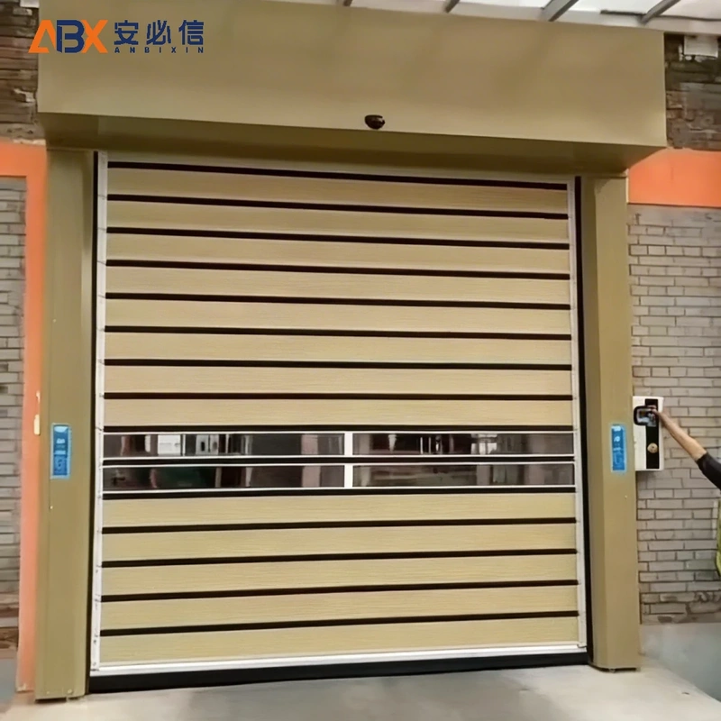 保定螺旋式高速门
